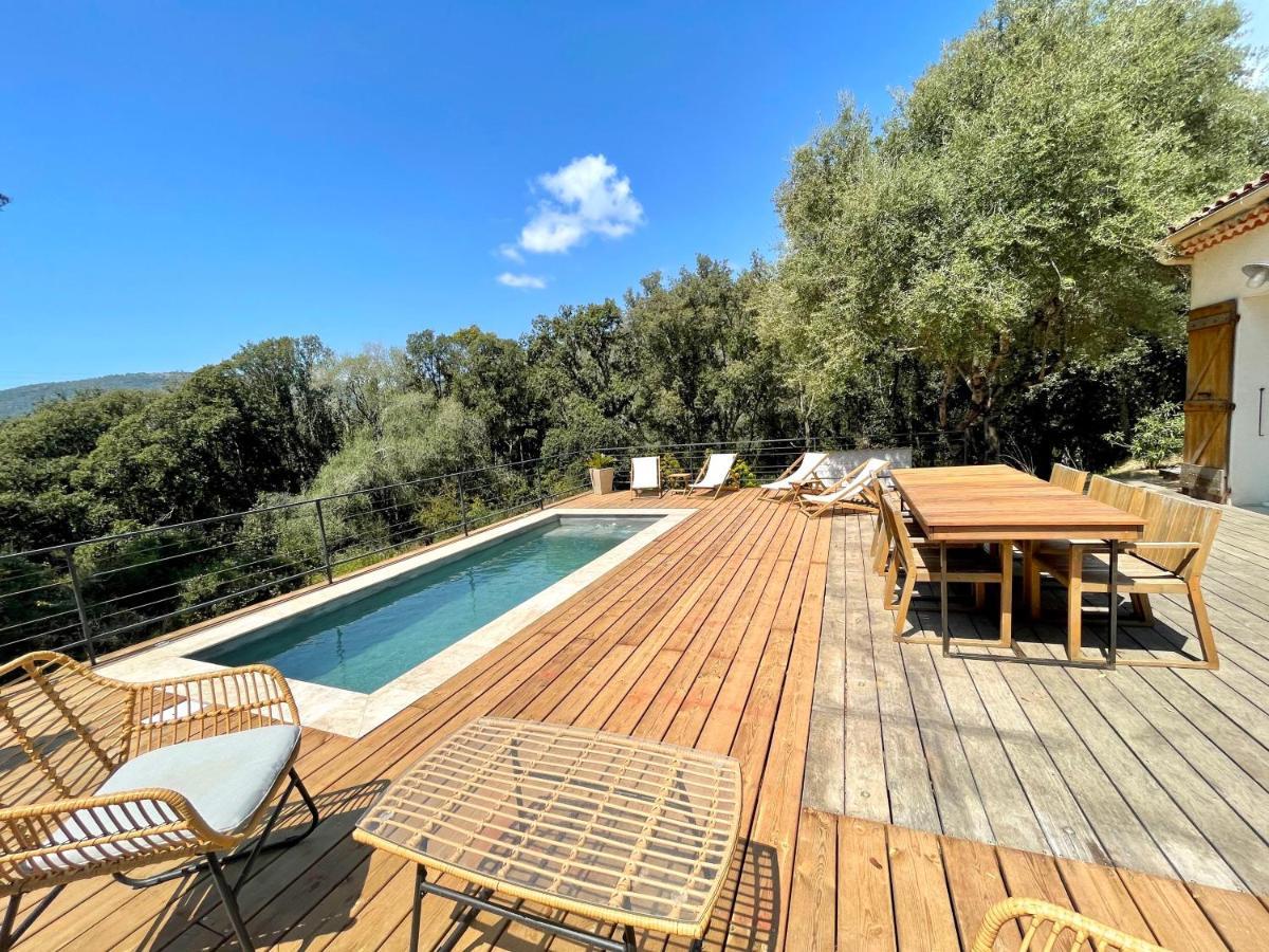 Piscine Paradise Avec Magnifique Vue Sagone (Corsica)